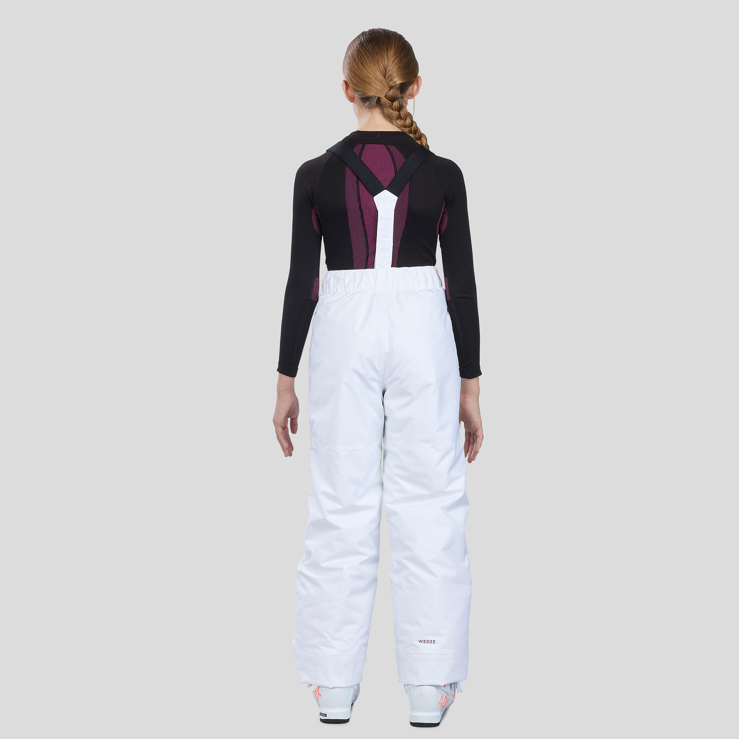 PANTALÓN SKI Y SNOWBOARD NIÑOS 100 BLANCO - Decathlon