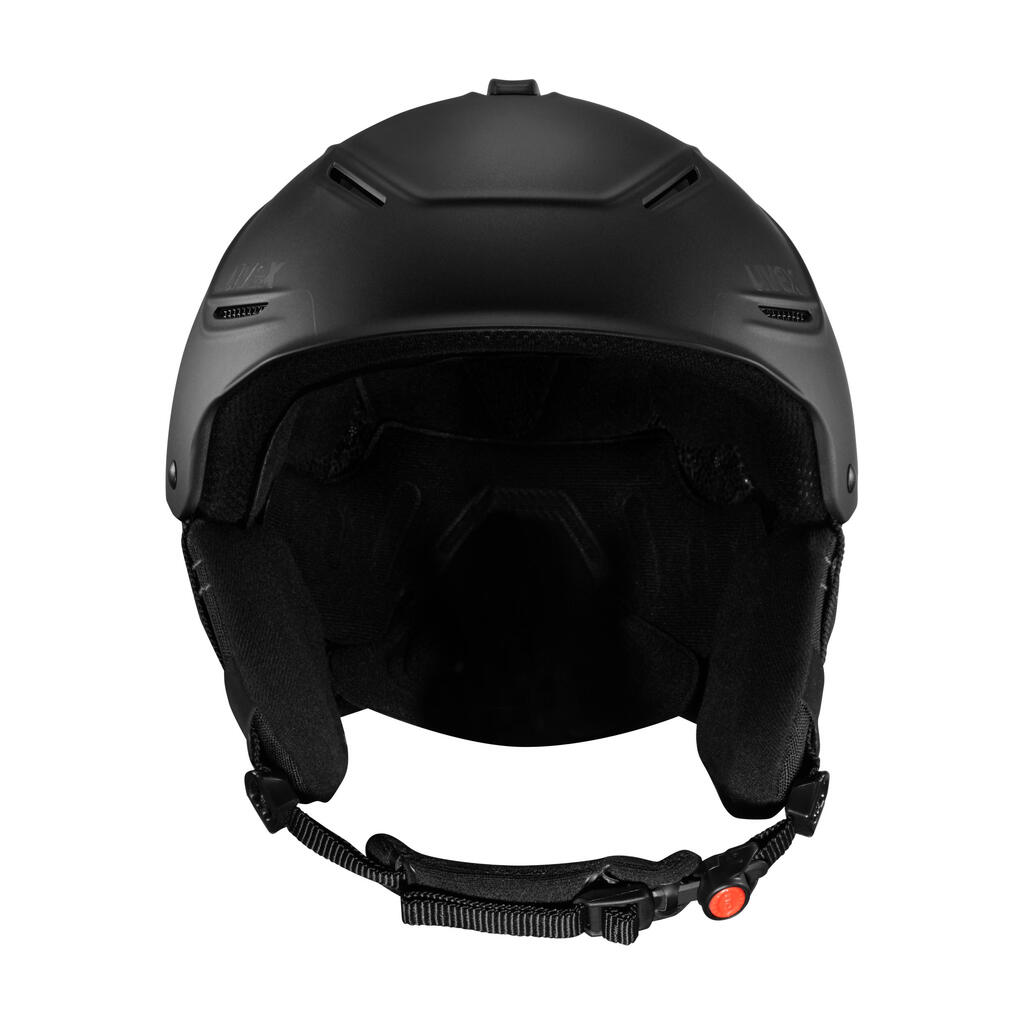 Skihelm Erwachsene Piste - P1US 2.0 schwarz