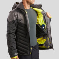 Men's Downhill Ski Jacket Warm - Black