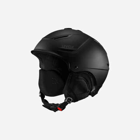 Adult D-Ski Helmet Uvex P1US 2.0 - Black