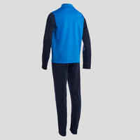 Kids' Breathable Synthetic Tracksuit Gym'Y - Blue