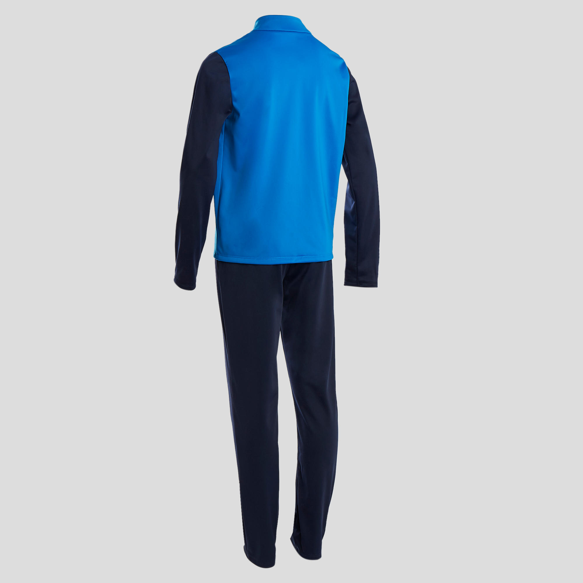 Kids' Breathable Synthetic Tracksuit Gym'Y - Blue 3/7