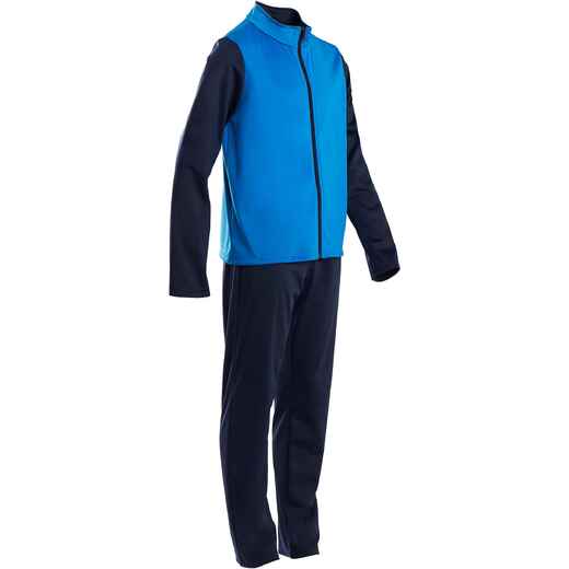 
      Kids' Breathable Synthetic Tracksuit Gym'Y - Blue
  