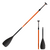 Pagaie de stand up paddle 500 en 2 parties - 170-210 cm fibre et carbone