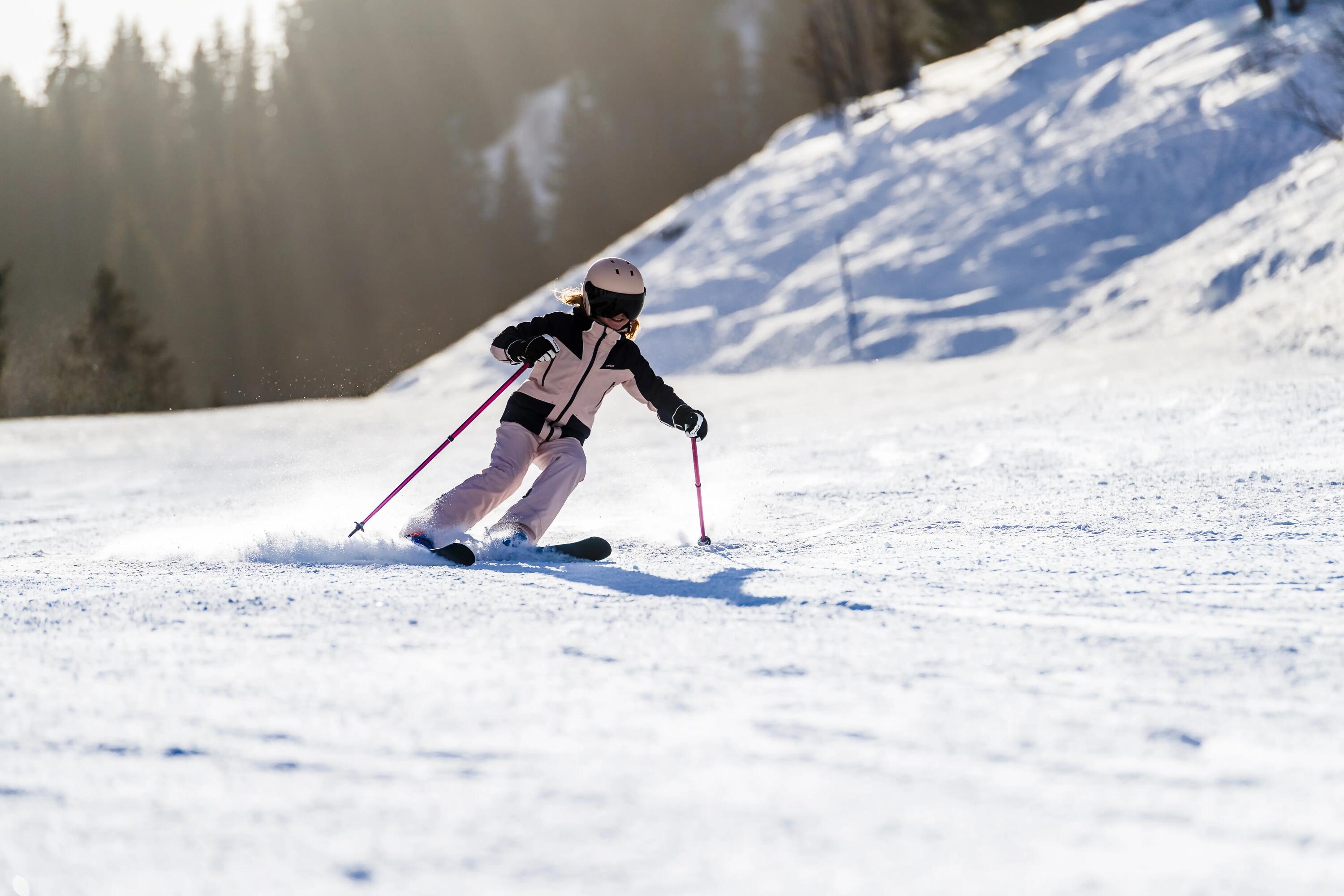 CHILDREN'S SKI TROUSERS PNF 900 - POWDER PINK 14/15