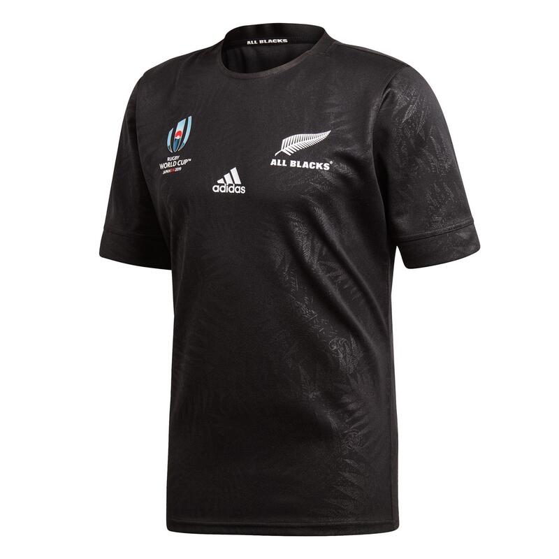 Tricou Adidas replica Noua Zeelandă RWC19 Negru Copii