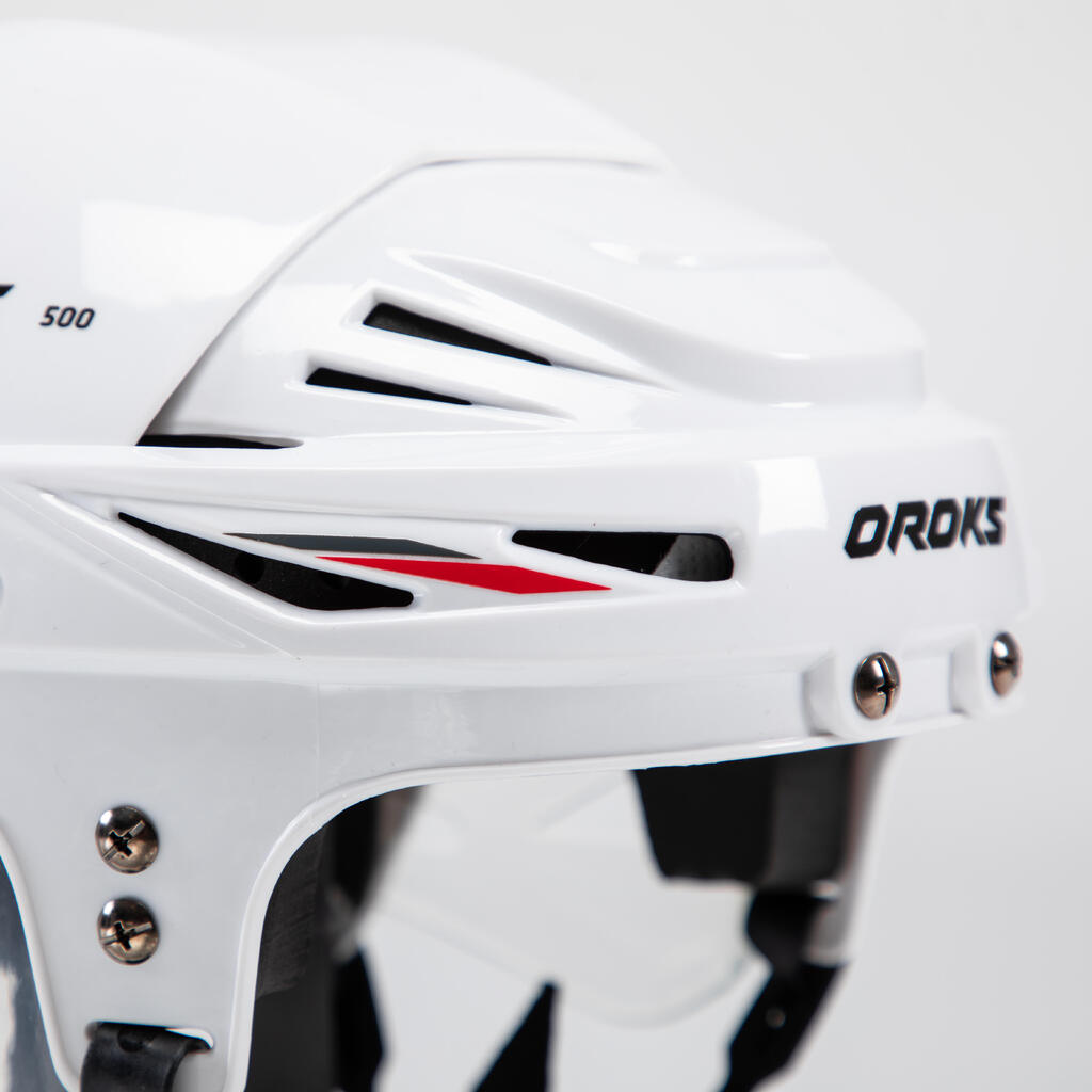 IH500 JR Hockey Helmet - White