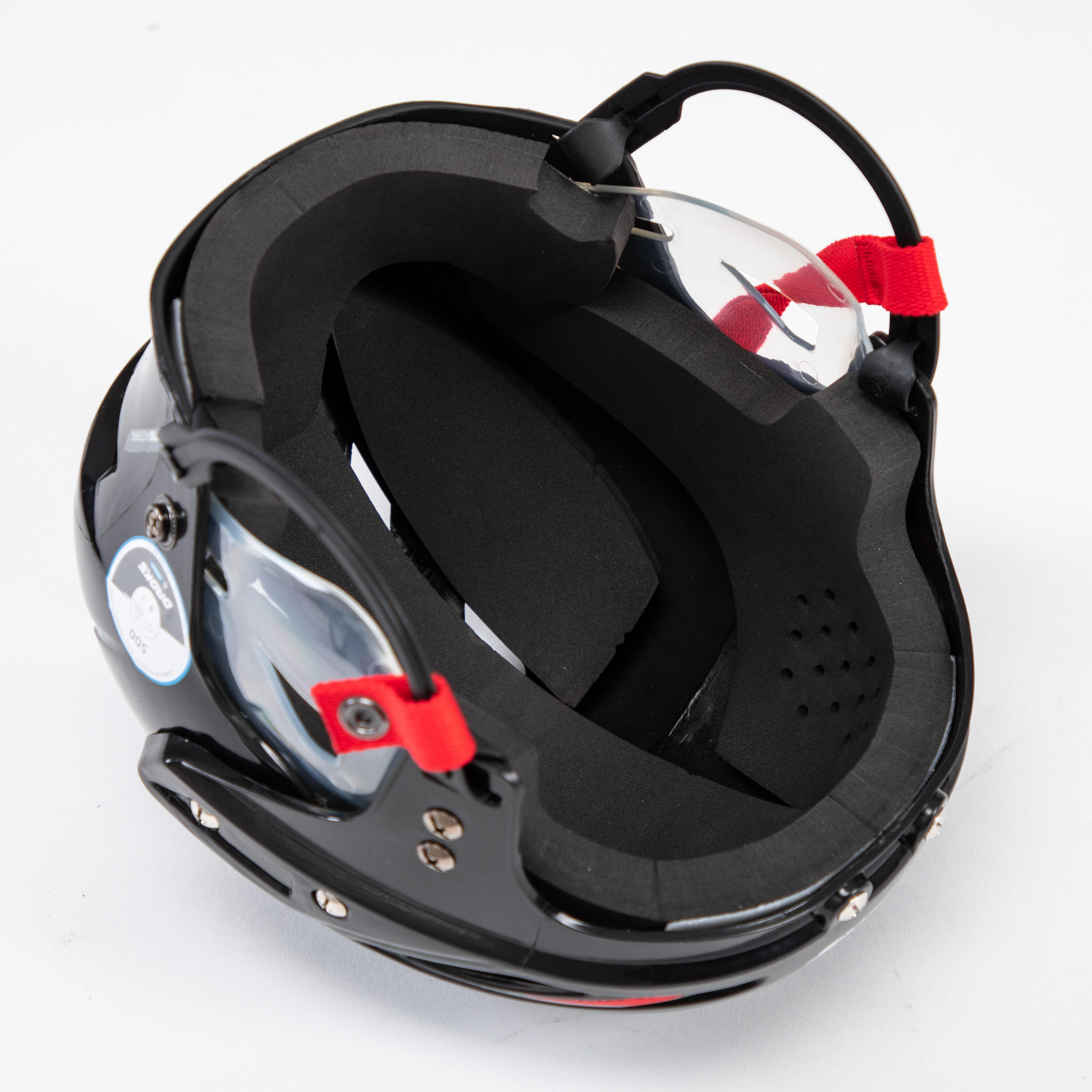 IH500 JR Hockey Helmet - Black 3/6