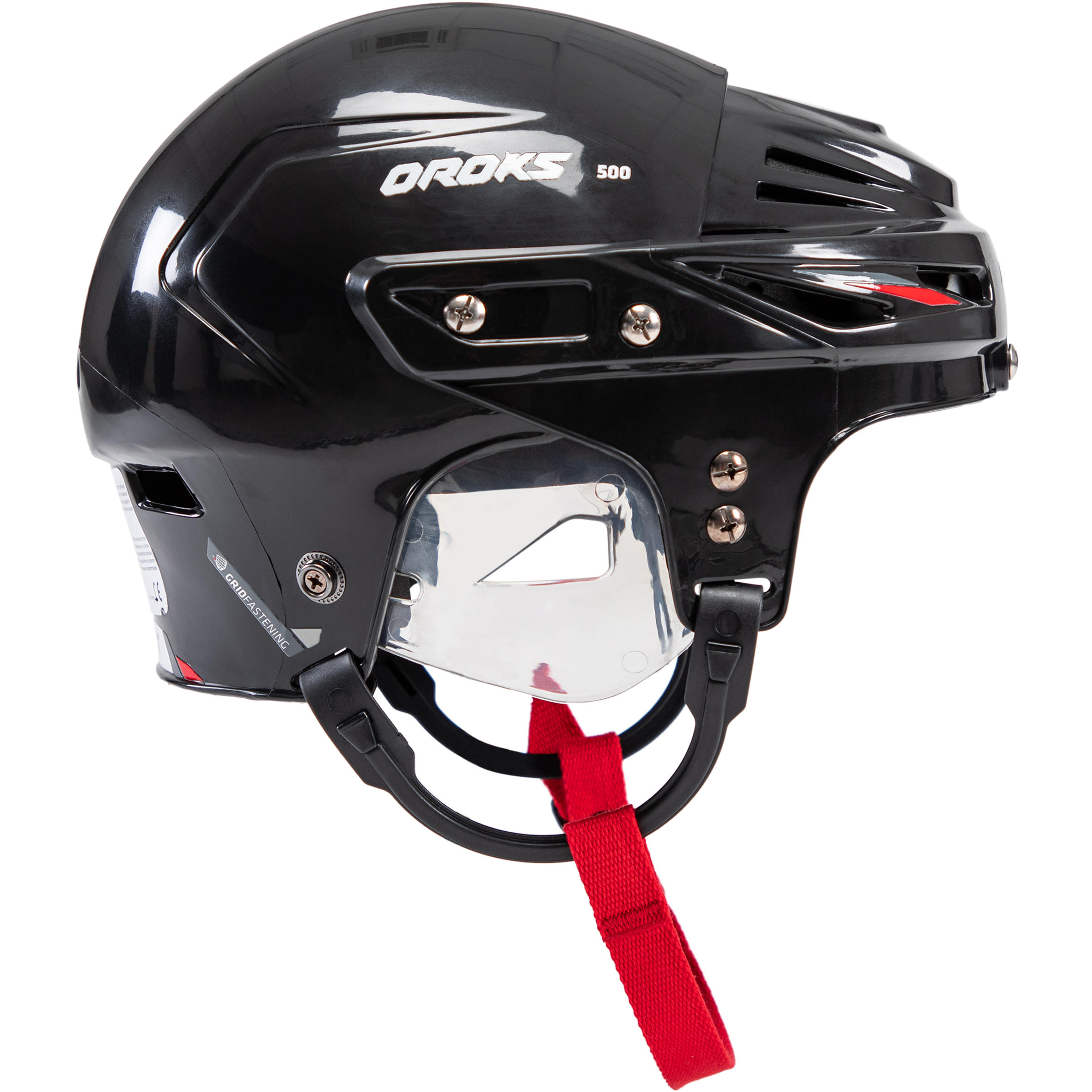 IH500 JR Hockey Helmet - Black 2/6