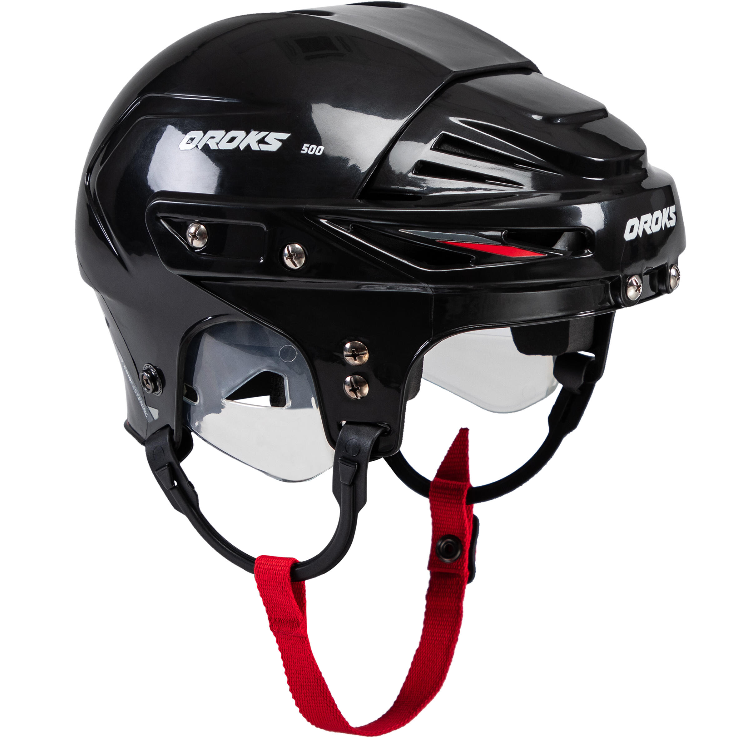 IH500 JR Hockey Helmet - Black 1/6