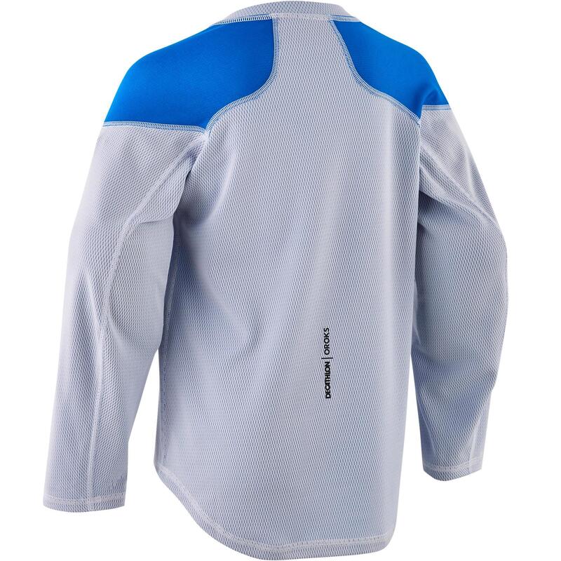 MAILLOT ENTRAINEMENT ILH 500 JR BLANC BLEU