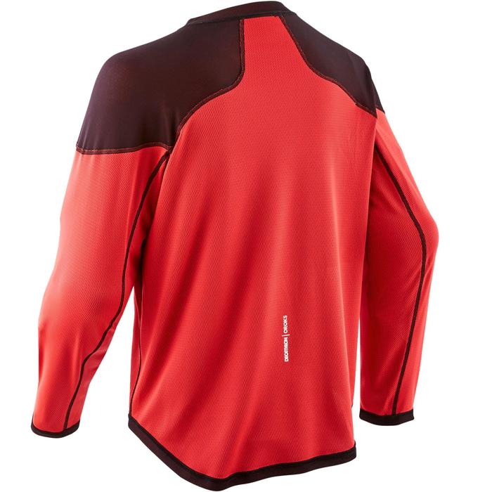 CAMISETA+ENTRENAMIENTO+ILH+500+ADULTO+NEGRO+ROJO Merca2.es