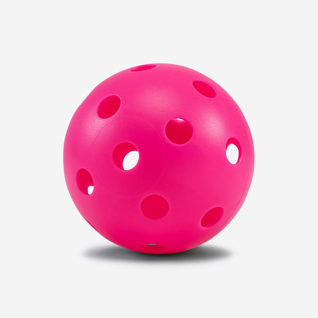 Lopta na floorball 100 oranžová