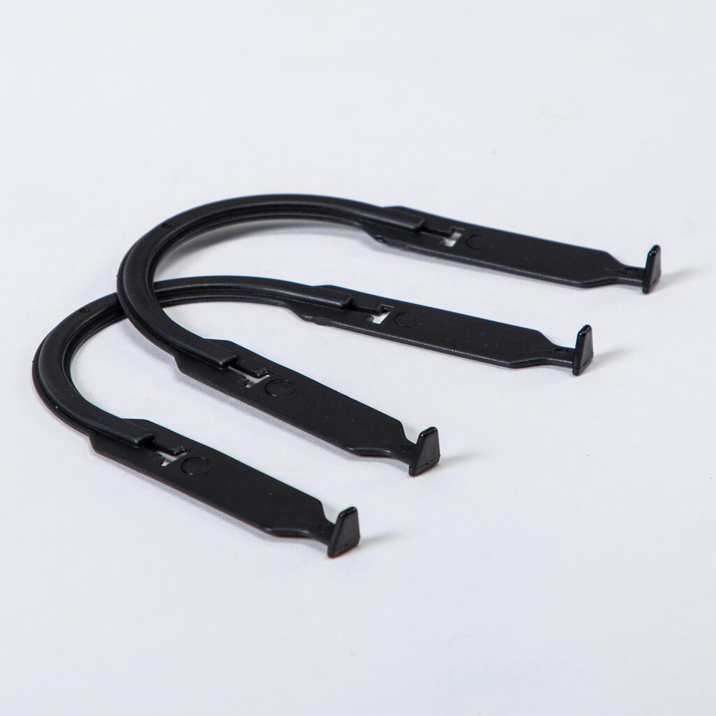 Hockey Helmet Universal Strap Replacement Kit IH 500 - Black