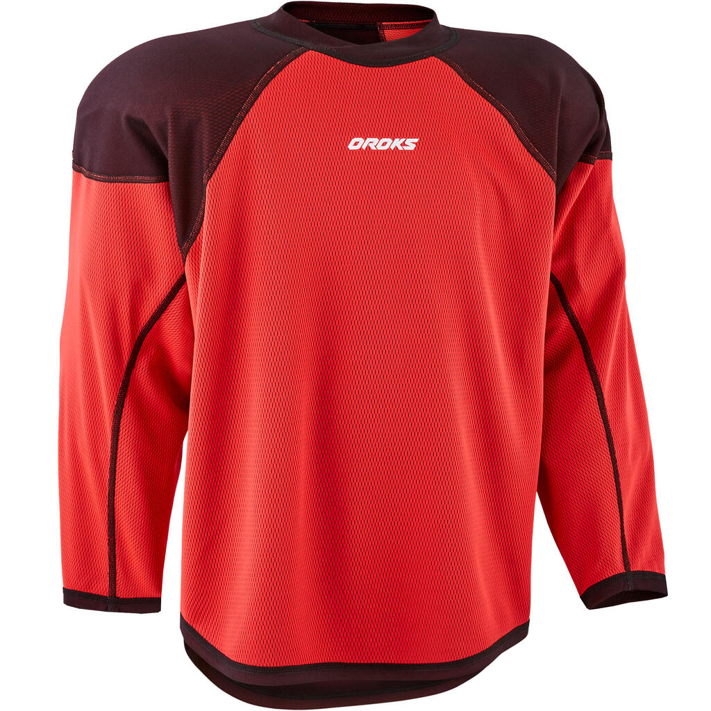 Adult Training Jersey IH 500 - Black/Red