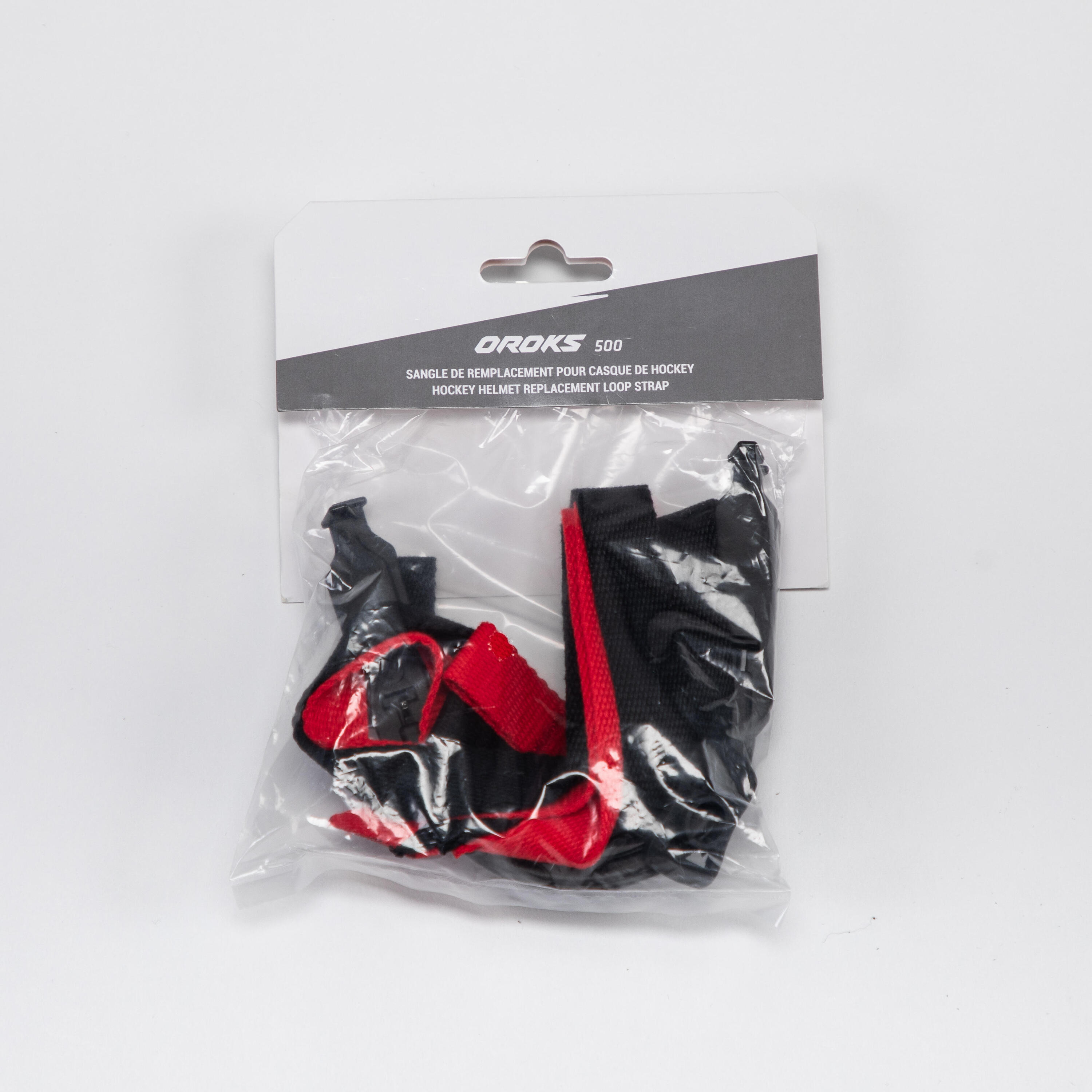 Hockey Helmet Universal Strap Replacement Kit IH 500 - Black 6/6