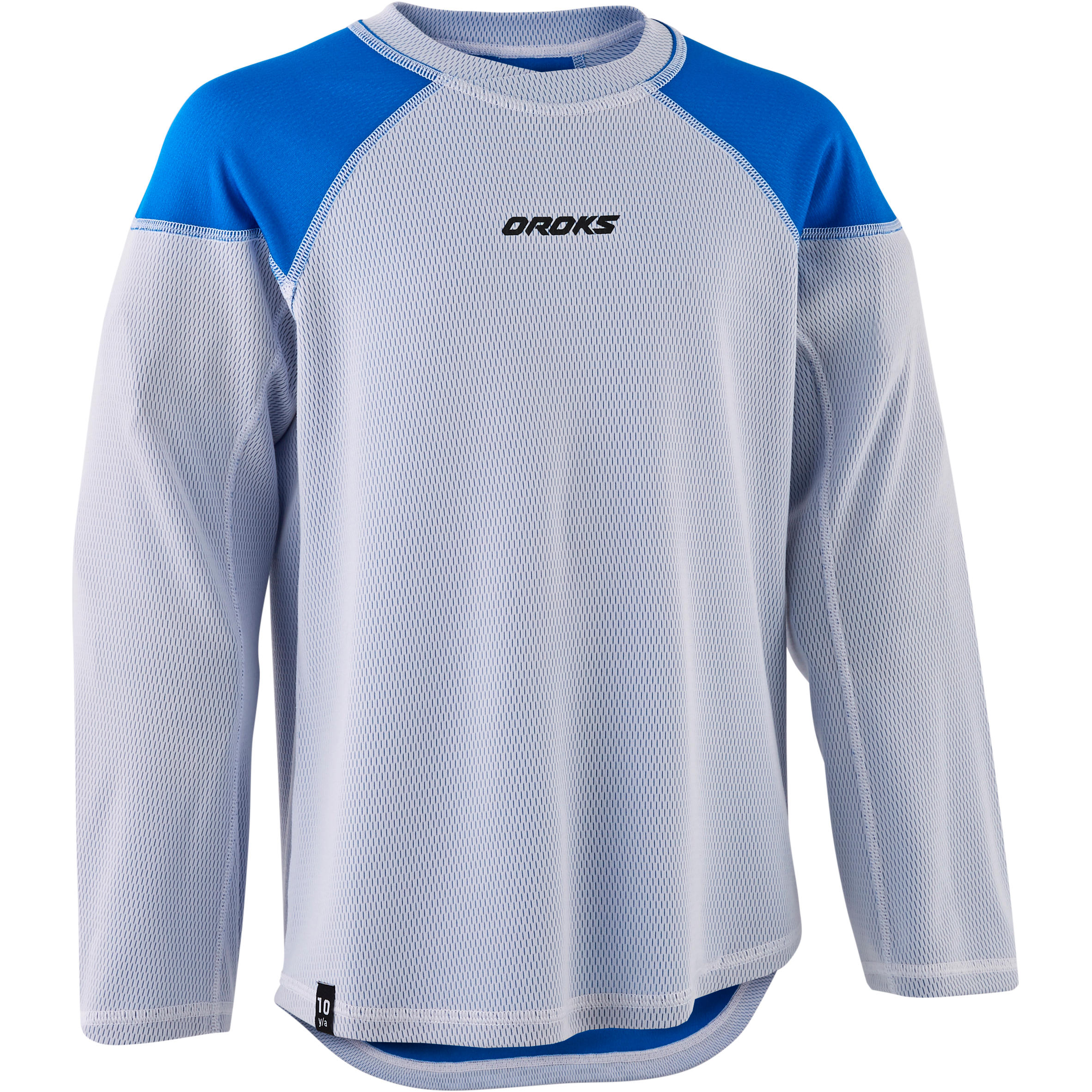 Kids' Training Jersey ILH 500 - White/Blue 2/4