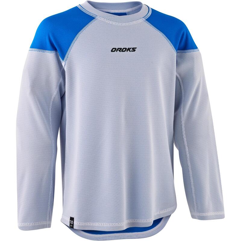 MAILLOT ENTRAINEMENT ILH 500 JR BLANC BLEU