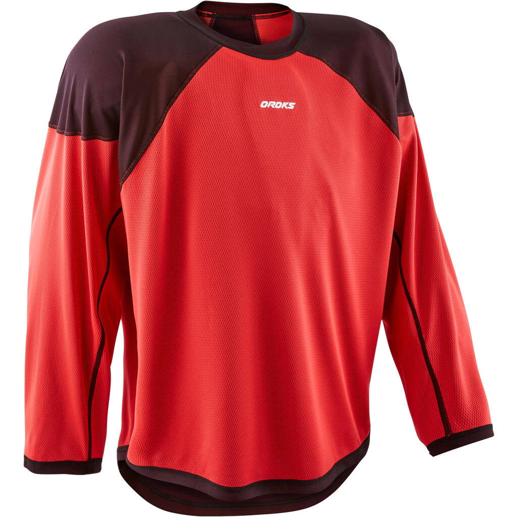 Adult Training Jersey IH 500 - Black/Red