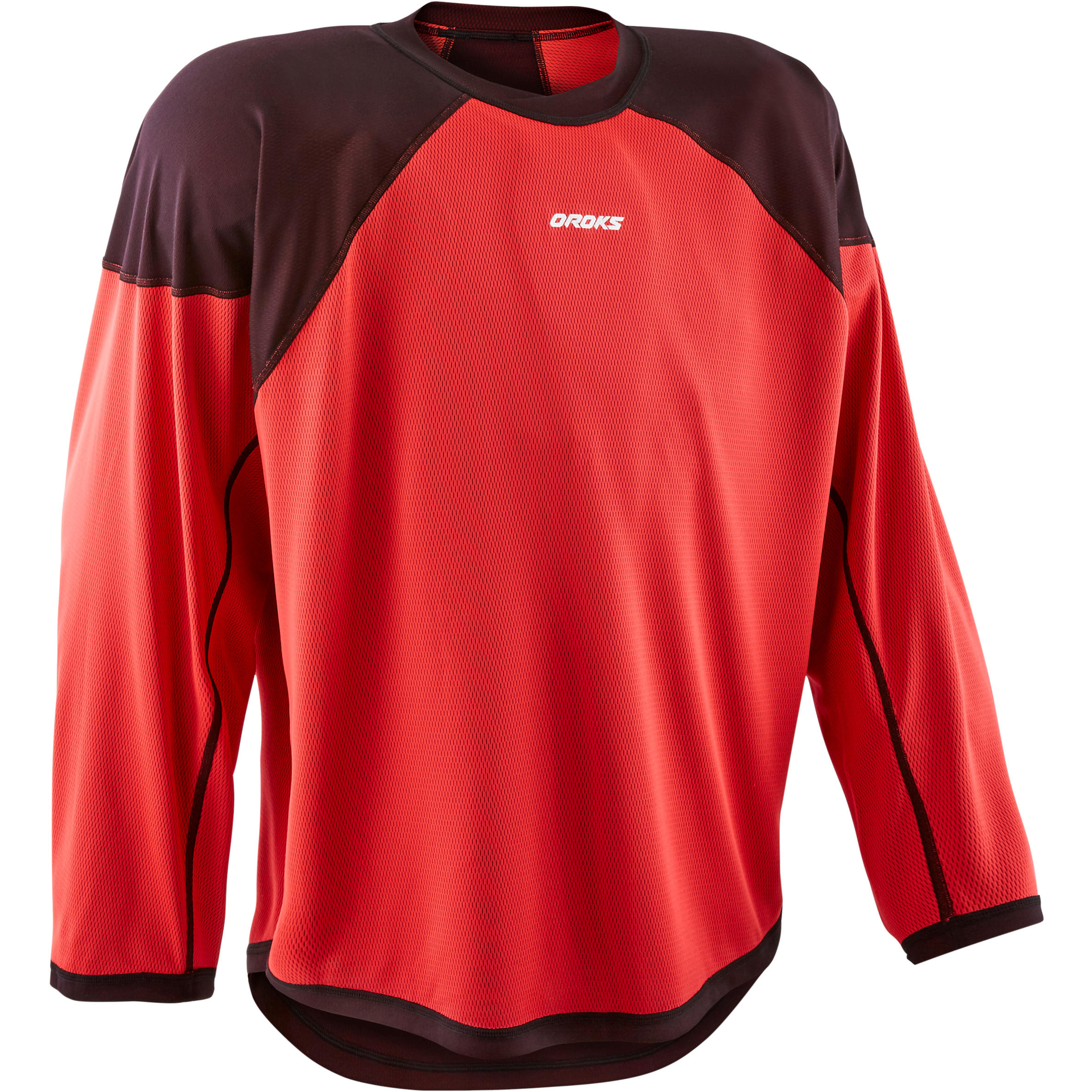 Adult Training Jersey IH 500 - Black/Red 1/4