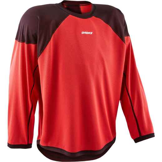 
      Suaugusiųjų treniruočių marškinėliai „IH 500“, juodi / raudoni
  