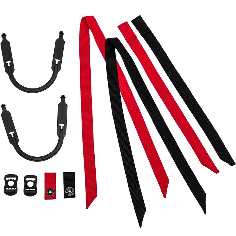 KIT RECHANGE UNIVERSEL LANIERES CASQUE DE HOCKEY IH 500 NOIR