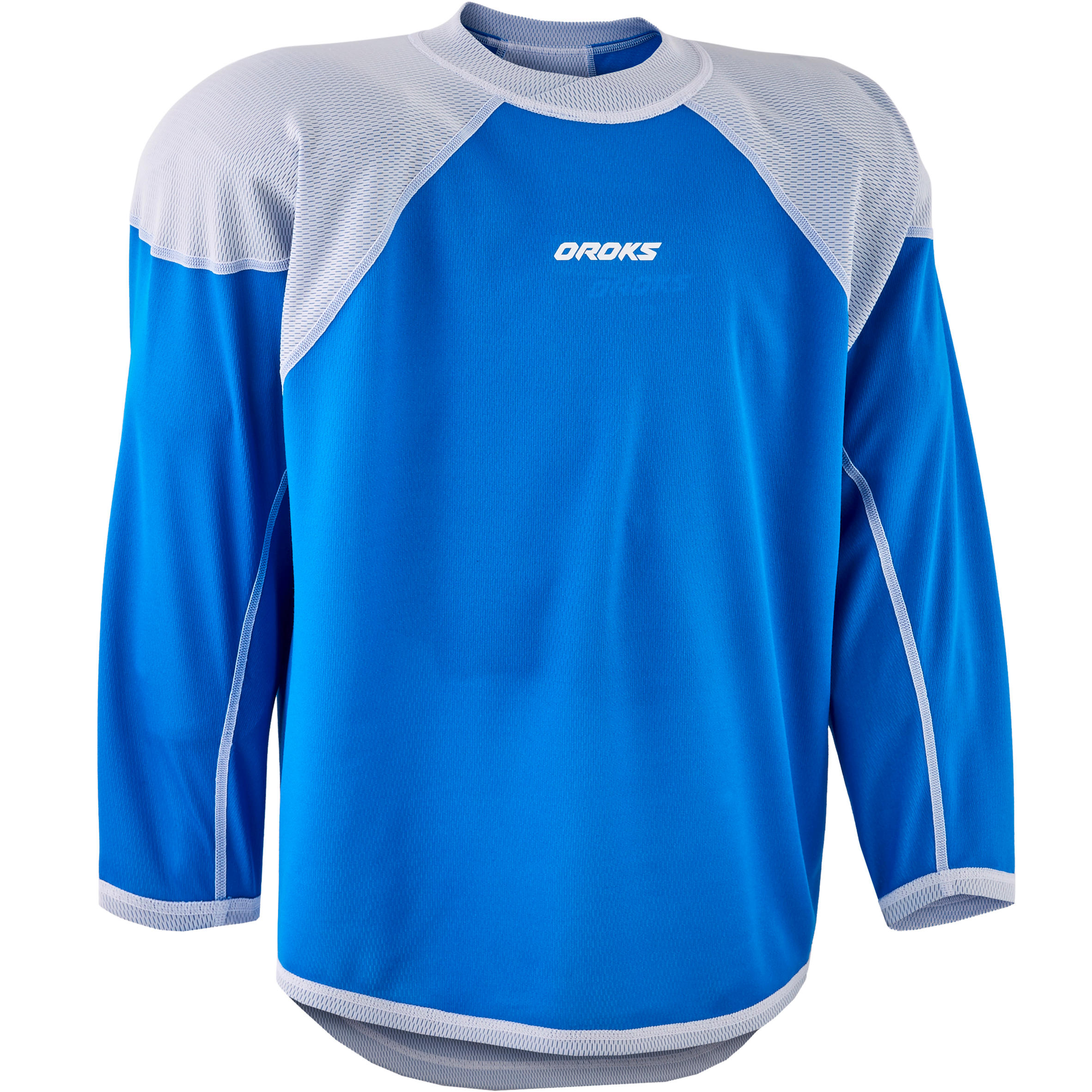 Hockey Training Jersey IH 500 JR - Blue/White 1/4