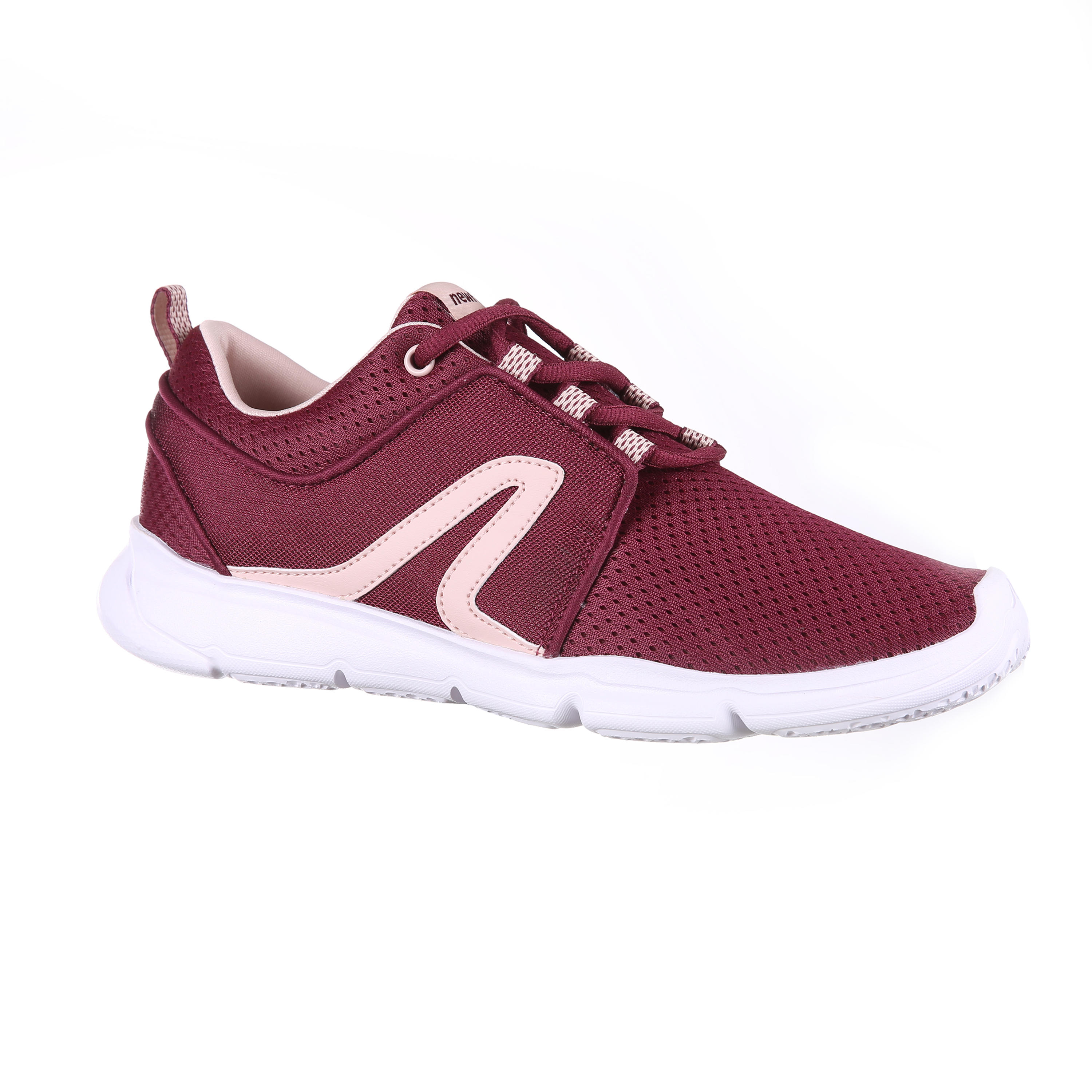 Chaussures marche sportive femme PW 120 violet Decathlon Cote d