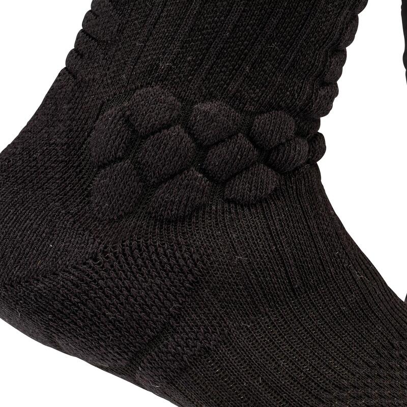 Skatesocken Socks 500 Mid schwarz