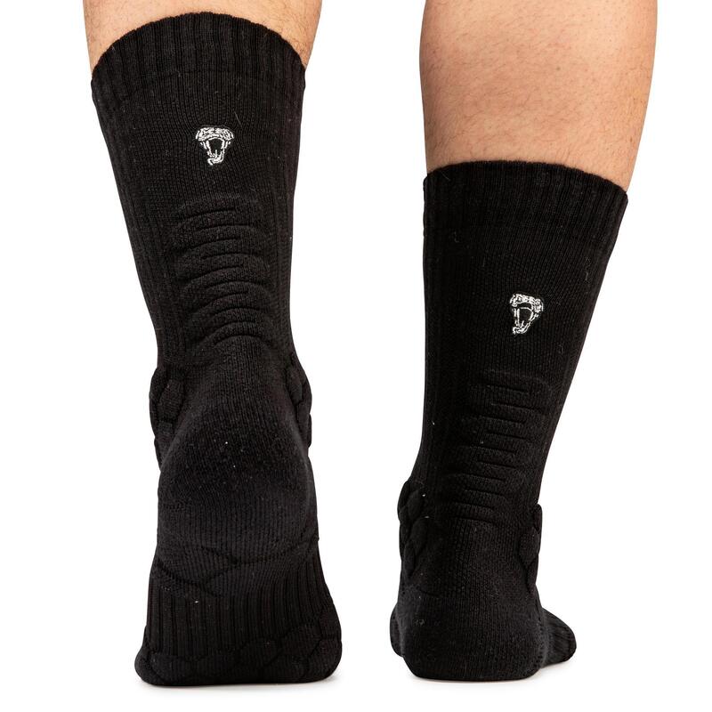 Střední skateboardové ponožky Socks 500 černé 