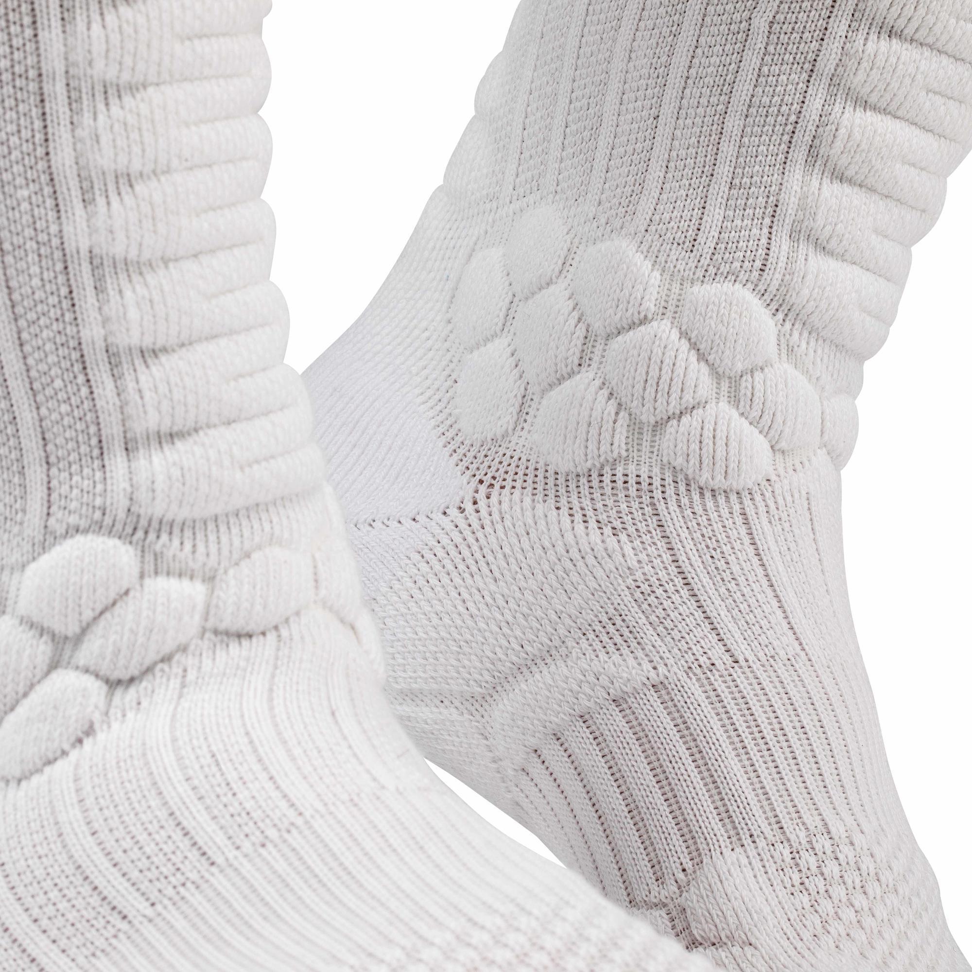 SOCKS 500 Semi-mounted skateboard socks White