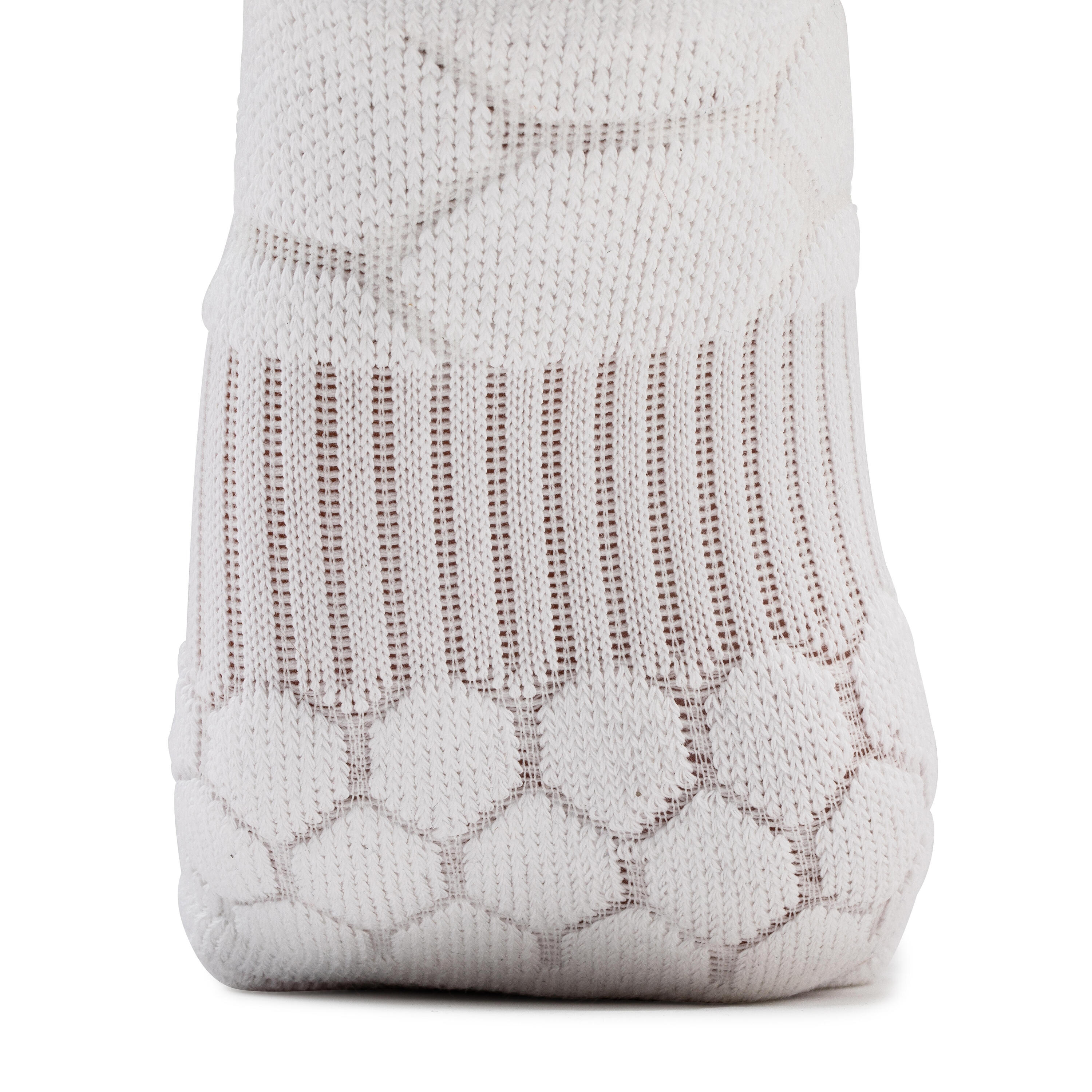 500 Skateboarding Mid-Rise Socks - White 8/13