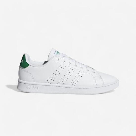 Baskets à lacets enfant - ADIDAS ADVANTAGE blanc