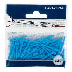 50 Plastic (Soft Tip) Dart Tips - Blue