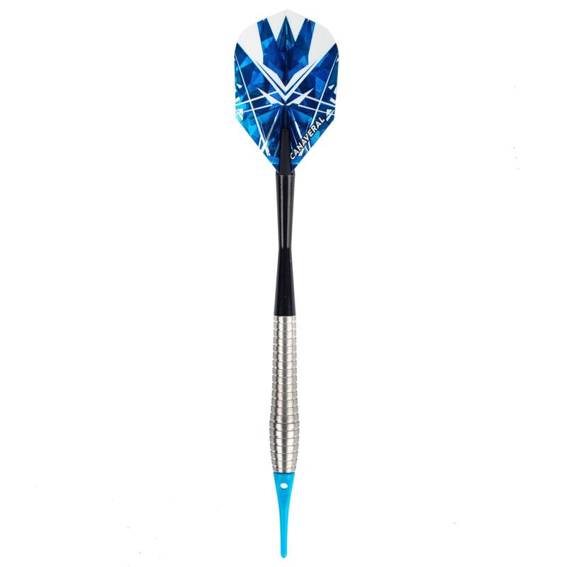 50 PLASTIC DARTPUNTEN (SOFT TIP) BLAUW