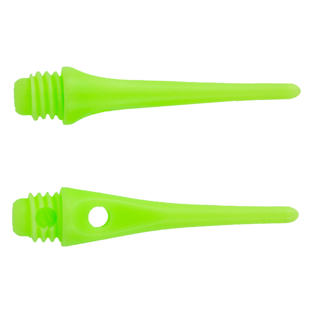 50 Plastic (Soft Tip) Dart Tips - Green