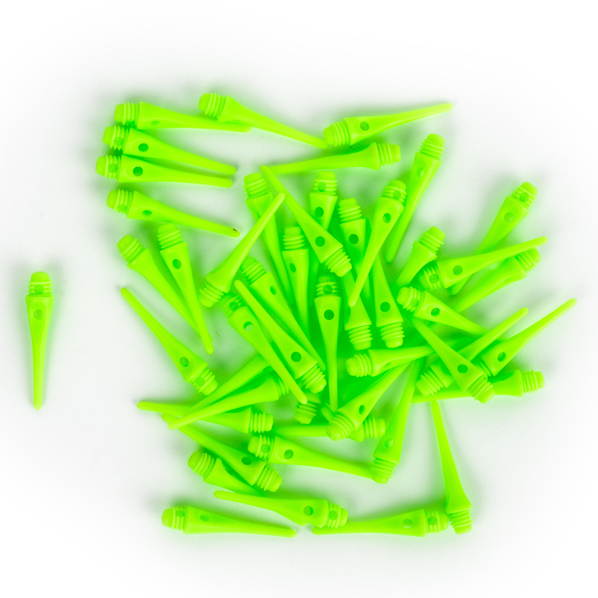 Vârfuri săgeți plastic Soft tip Verde X50 Accesorii