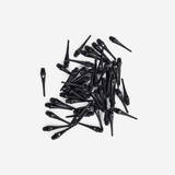 50 Plastic (Soft Tip) Dart Tips - Black