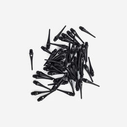 50 pointes de flechettes plastiques (soft tip) noir