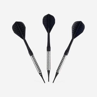 Darts Soft Tip S100 Pack of 3 Black