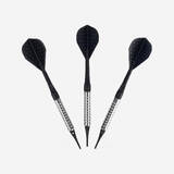 Soft Tip Darts S100 - Black (Pack of 3)