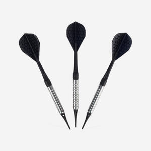 Darts Soft Tip S100 Pack of 3 Black