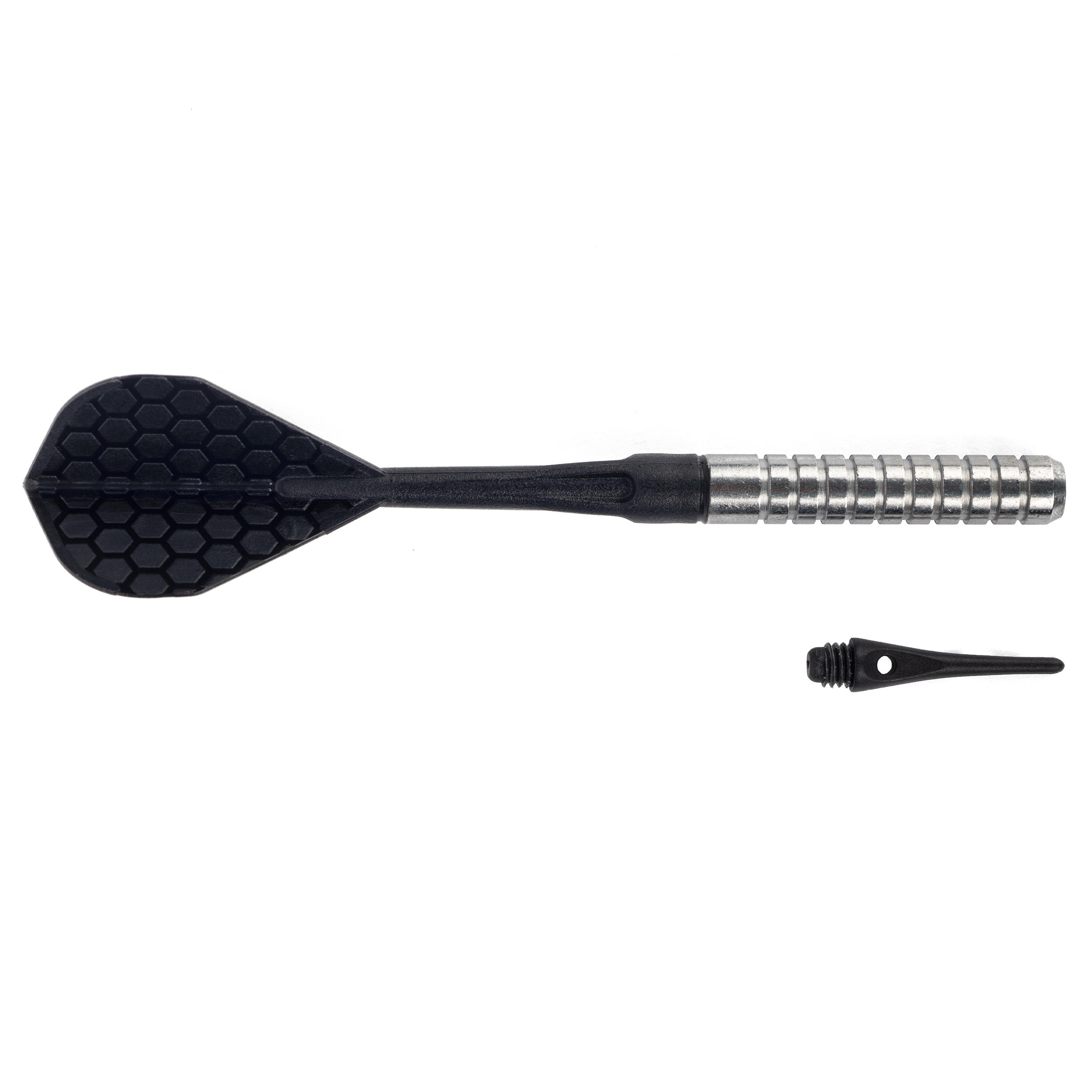 3 FLÉCHETTES POINTES PLASTIQUE S100 NOIR - CANAVERAL