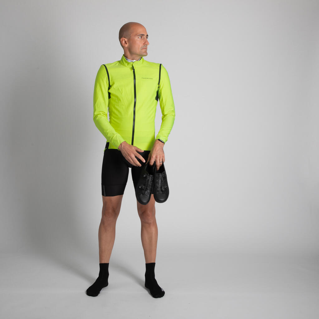 Van Rysel, High Visibility Convertible Cycling Jacket