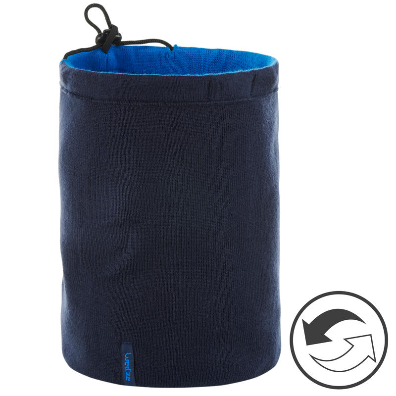 CACHE-COU DE SKI ADULTE RÉVERSIBLE MARINE BLEU CACHE-COU DE SKI ADULTE RÉVERSIBLE MARINE BLEU