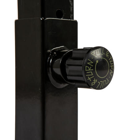 Adjustable and Connectable Skateboarding Slide/Grind Bar - Black