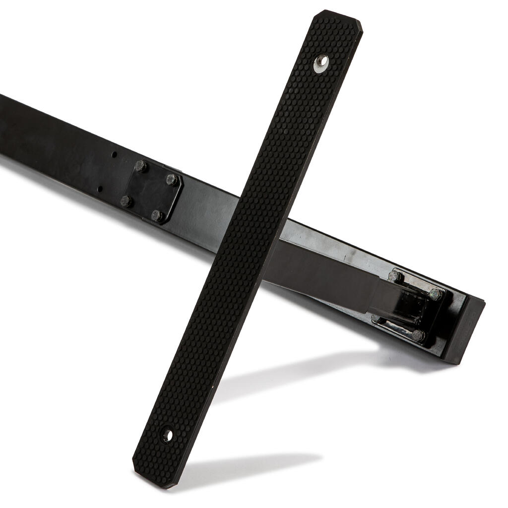 Adjustable and Connectable Skateboarding Slide/Grind Bar - Black