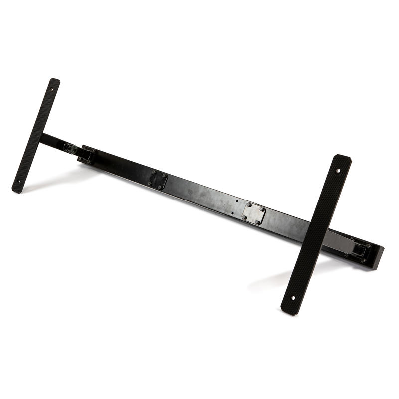 Adjustable and Connectable Skateboarding Slide/Grind Bar Black
