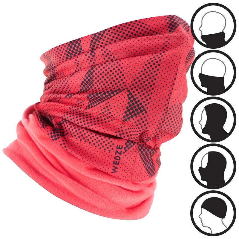 WEDZE Adult Ski NeckWarmer Hug Coral Decathlon