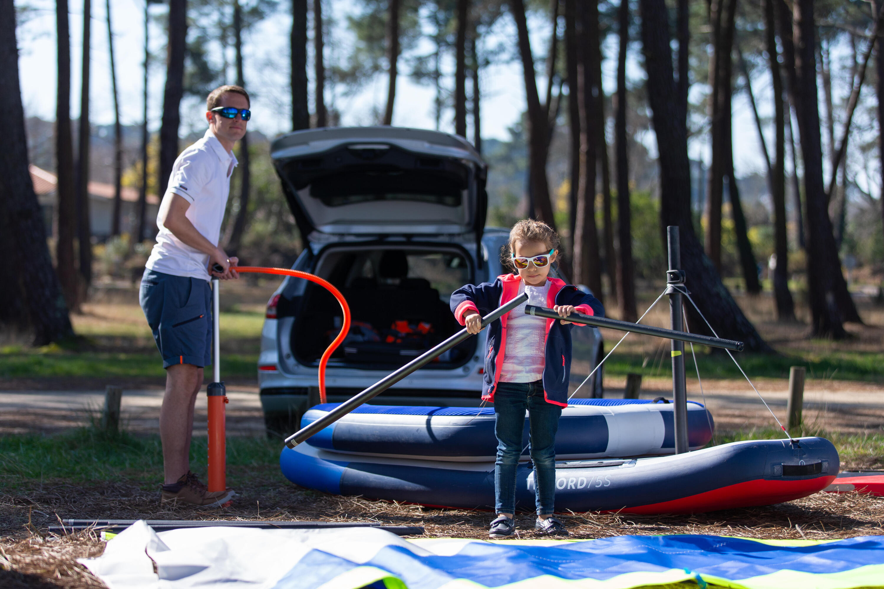 Segelboot aufblasbar Tribord 5S 14/17